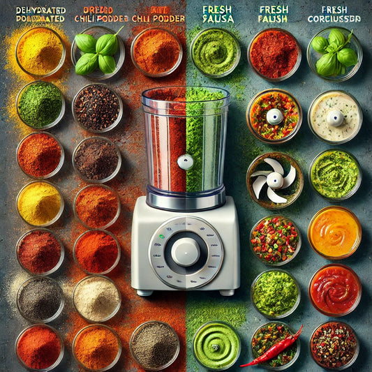 Powdered Condiments vs. Fresh Condiments