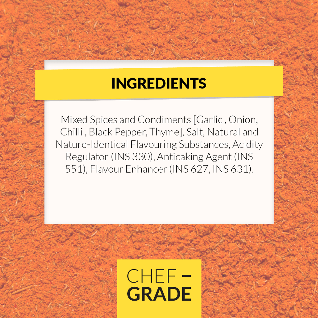 Cajun Seasoning – Authentic Louisiana - Style Bold & Zesty Rub - CHEF - GRADE