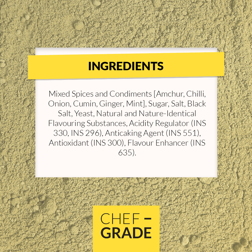 Chatpata Mint Masala – Refreshing Herb & Tangy Blend - CHEF - GRADE