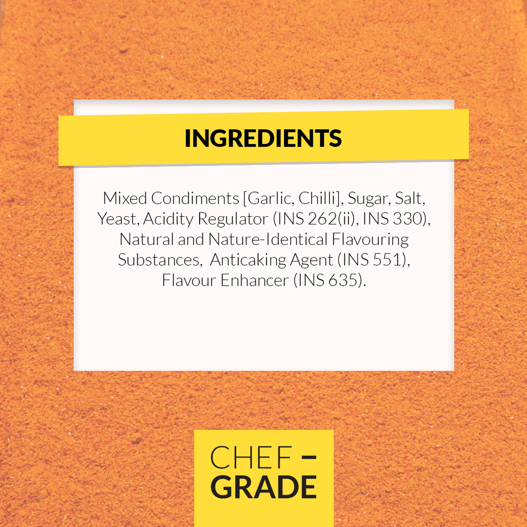 Sriracha Seasoning – Tangy, Fermented Chili & Garlic Blend - CHEF - GRADE