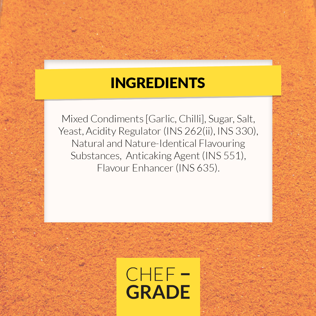 Sriracha Seasoning – Tangy, Fermented Chili & Garlic Blend - CHEF - GRADE